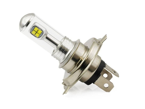 Zestaw żarówek LED H4 CREE 40W 1500 lm 6000K | Światła drogowe lub mijania H4 |