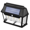 Kinkiet solarny LED | Lampa solarna z czujnikiem zmierzchu i ruchu | Zewnętrzne oświetlenie solarne | TG-TY13504
