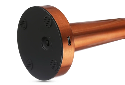 Bezprzewodowa lampka stołowa | Dotykowa lampka nocna z regulowaną barwą światła | Lampka USB | HJA12-COPPER