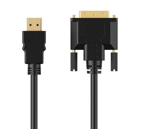 Kabel HDMI - DVI | HDMI 1.4 | 4K | 3D | HB-2-2M-Black