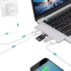 Rozdzielacz USB-C na 2x USB-A + 2x USB-C + kart SD + TF + HDMI | adapter, rozgałęźnik typ C 7w1 | HUB