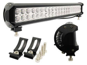 Lampa robocza 42 X 3W prostokątna 126W Combo | LB-126W-C