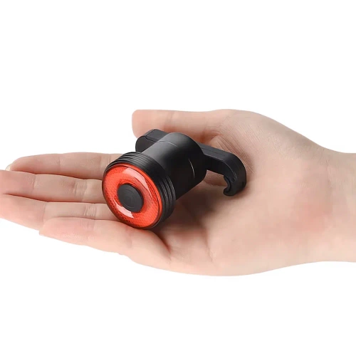 Inteligentna tylna lampka rowerowa | Oświetlenie LED z czujnikiem hamowania  |  Wodoodporna tylna lampka rowerowa LED IP65 z funkcją hamowania i ładowaniem USB | BK-L117