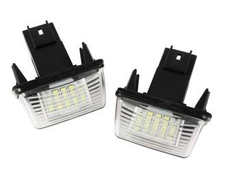 Podświetlenia tablicy rejestracyjnej LED PEUGEOT 206 207 306 307 308 406 407 | LHLP037S28