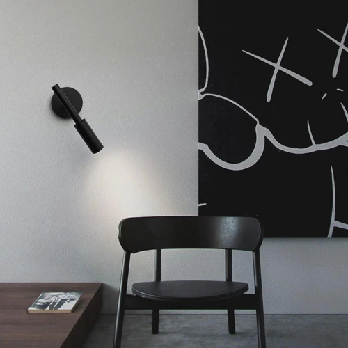 Kinkiet LED | Regulowany reflektor | Lampa ścienna SPOT | Lampka do czytania | YG-W007-B