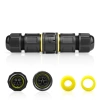 Hermetyczna mufa kablowa IP68 | Złącze śrubowe + szybkozłączka 2-pin 450V 24A do kabli 4–11 mm | M684-C