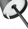 Bezprzewodowa lampka stołowa | Dotykowa lampka nocna z regulowaną barwą światła | Lampka USB | HJA28C-BLACK