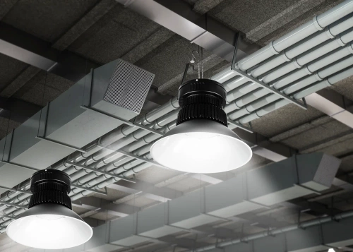 Lampa przemysłowa | Naświetlacz magazynowy | LED | YM-HB100W-B