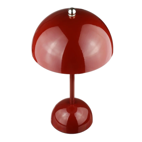 Stylowa lampka stołowa | Bezprzewodowa lampka nocna z trzema barwami świecenia | HJA27-1-RED