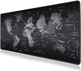 Podkładka pod mysz | 80x30 cm | mapa świata | MP-002