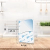 Biały haczyk na ubrania, ściereczki, ręczniki | Samoprzylepny uchwyt na akcesoria kuchenne | BXG-4PCS-WHITE