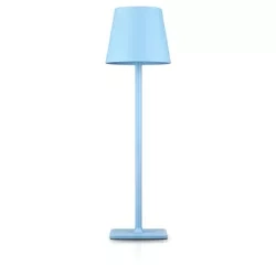 Lampka stołowa z wbudowanym akumulatorem | Dotykowa lampka nocna | HJA20-BLUE