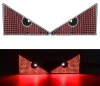 Światła samochodowe LED  | Dynamiczne światła ostrzegawcze | 11 trybów | Zasilanie USB |Y2-TRI-RED