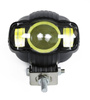2 szt | Wielosoczewkowe halogeny do motocykla | COB RING | JG-992A