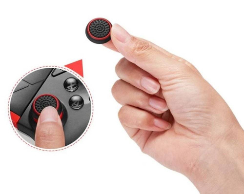 2 sztuki | Silikonowe nakładki na analogi do padów PS3 / PS4 / Xbox One / Xbox 360 | HB-P01