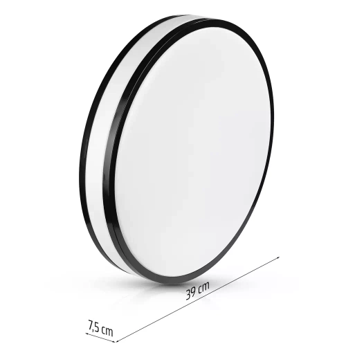 Plafon natynkowy | CRT-24W-BLACK