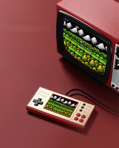 Konsola Retro Games Power | 500 gier | SFC - Mario, Contra, Arkanoid itp | VT568