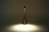 Lampa stołowa 33,5cm | Bezprzewodowa lampka nocna z wbudowanym akumulatorem | Lampka z dotykowym sterowaniem | HMS-355-BROWN