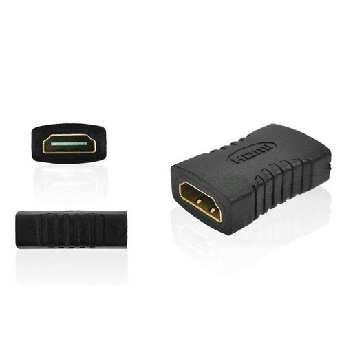 Przedłużka HDMI - HDMI, żeńskie gniazda | 4K | 3D | HM-2