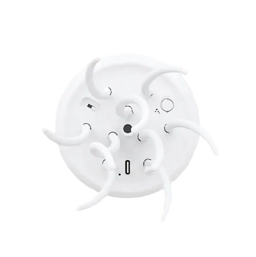 Lampka nocna meduza LED RGB z ruchem macek i czujnikiem dźwięku | Relaksująca lampka dekoracyjna USB-C 1000 mAh | JF-125-TSP