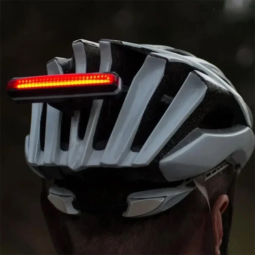 Mocna lampka rowerowa tylna COB 100lm  | Oświetlenie rowerowe z wbudowanym akumulatorem- ładowane USB | Lekka lampka rowerowa 40g | BK-L2266