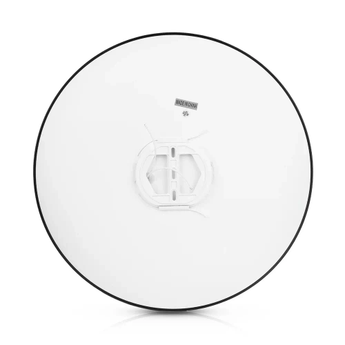 Czarny, okrągły plafon LED 24W | Niemrugający CCD panel natynkowy | RLB-C30W-B