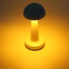 Bezprzewodowa lampka stołowa | Dotykowa lampka nocna z regulowaną barwą światła | Lampka GRZYBEK USB | HJA11-GOLD