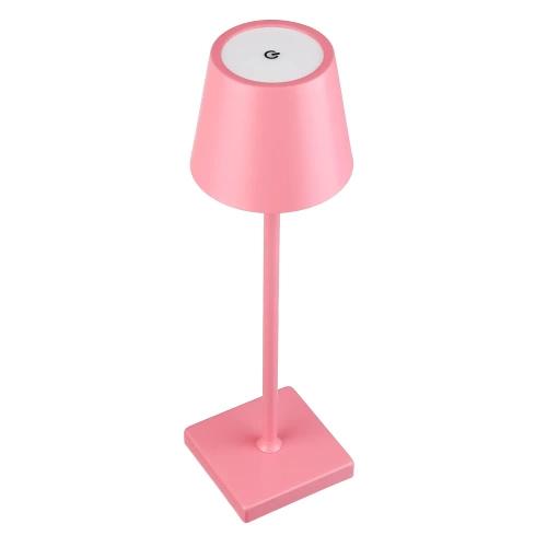 Lampka stołowa z wbudowanym akumulatorem | Dotykowa lampka nocna | HJA28-PINK-1