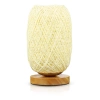 Rattanowa lampka nocna | Stylowa lampka stołowa | ZBD-C2314-BG