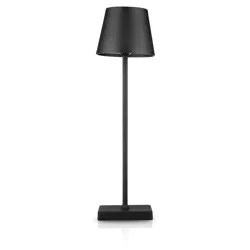 Lampka stołowa z wbudowanym akumulatorem | Dotykowa lampka nocna | HJA18-BLACK