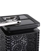 Ogrodowa lampka solarna LED pochodnia lampion latarenka | 17cm 600mAh efekt płomienia | Lampa solarna - pochodnia stołowa SMF-12LED