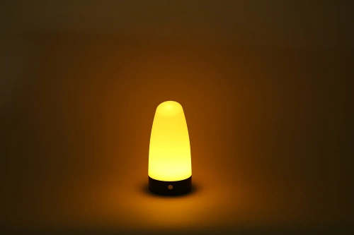Dotykowa lampka stołowa LED- barwa świcenia biała ciepła | Bezprzewodowa lampka nocna | YG-D017-Yellow