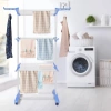 Suszarka na pranie | Pionowa suszarka do ubrań | Poziomowa suszarka na pranie | TW-116-BLUE