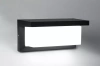 Lampa ogrodowa, kinkiet elewacyjny zewnętrzny LED | Zintegrowany czujnik ruchu i zmierzchu | 12W, 1200lm, IP65 | TYD-S18W-B