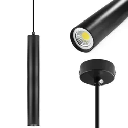 Czarna lampa wisząca | Nowoczesna lampa sufitowa | Oświetlenie dekoracyjne | Lampa wisząca CTD-L40CM