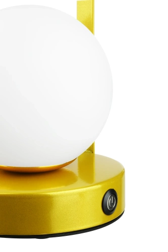 Stylowa lampka stołowa LED | Lampa dotykowa z wbudowanym akumulatorem | YG-D016-G