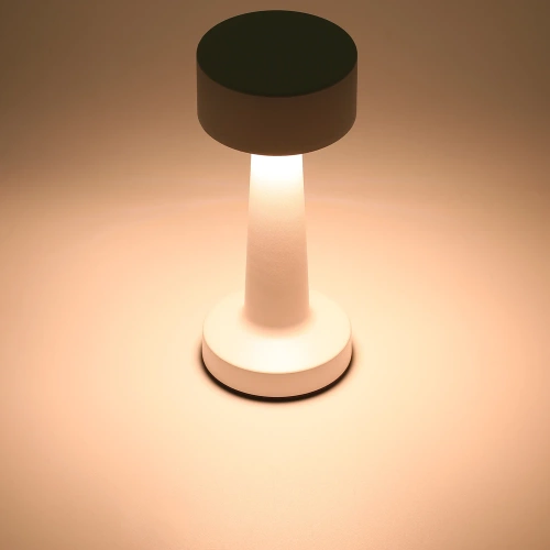 Bezprzewodowa lampka stołowa | Dotykowa lampka nocna z regulowaną barwą światła | Lampka USB | HJA10-GOLD