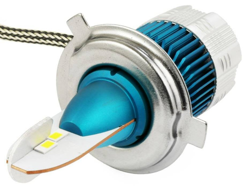 Zestaw żarówek LED H4 Mi2 FLIP CSP 56W