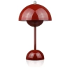 Stylowa lampka stołowa | Bezprzewodowa lampka nocna z trzema barwami świecenia | HJA27-1-RED