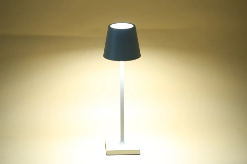Lampka stołowa z wbudowanym akumulatorem | Dotykowa lampka nocna | HJA28-ORANGE-1
