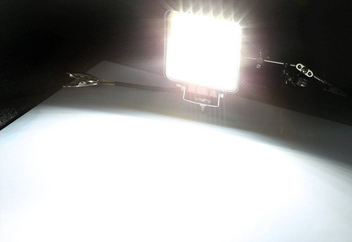 Kwadratowa lampa robocza 126W | WL09-126 - Światło BIAŁE