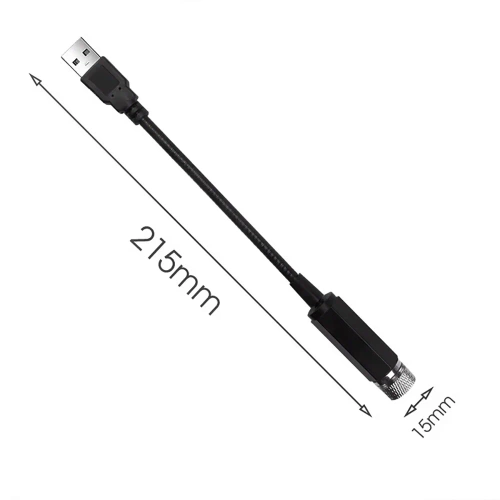 PROJEKTOR GWIAZD | Projektor USB do samochodu