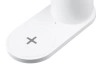 Lampka biurkowa LED z ładowarką indukcyjną | biała | WD-T03-WHITE
