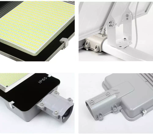 Uliczna latarnia, lampa solarna LED 2000W | 20Ah, IP65, 628 LED SMD5730 | duży panel słoneczny 6V/25W | Pilot | LDT-B628