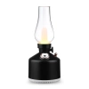 Nawilżacz powietrza LED | Ultradźwiękowy nawilżacz powietrza z funkcją lampki nocnej | LA-0621-BLACK