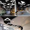 Lampa sufitowa wisząca LED 36W | trójkątna | aluminium | CCD niemrugająca | Φ60x6 | LPL-006