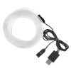 Dwustronny światłowód | Wielokolorowy pasek led | El wire | RGB-5M-2