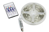 Taśma LED WS2812B RGBIC 5 m | Neon, łańcuch świetlny | Pilot IR, Bluetooth, IP65, USB | ASF-RGB-5M