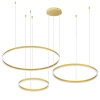 Wieloczęściowa Nowoczesna lampa wisząca | LED | Złota | RLK-C03-69W-G