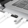 Rozdzielacz USB-C na 2x USB-A + 2x USB-C + kart SD + TF + HDMI | adapter, rozgałęźnik typ C 7w1 | HUB
